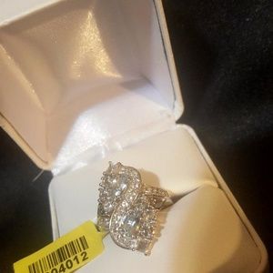 Espirito Santo Aquamarine, White Topaz Platinum